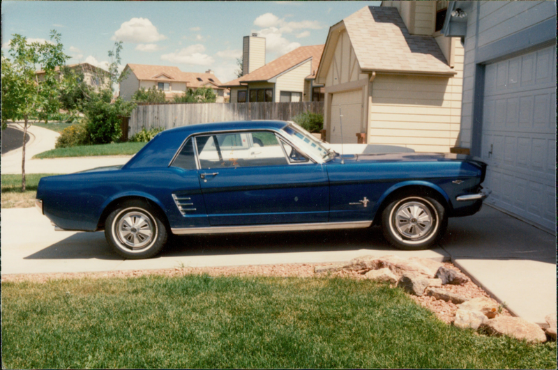 The car in IROC Blue many years later